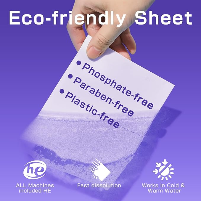 Soulink laundry detergent sheets eco-friendly packaging